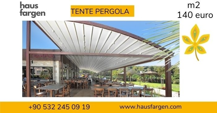 Pergola Tente 